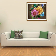 Load image into Gallery viewer, Charming Flowers 30x30cm(canvas) full round drill diamond painting
