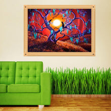 Load image into Gallery viewer, Tree Cats 30x40cm(canvas) full round drill diamond painting
