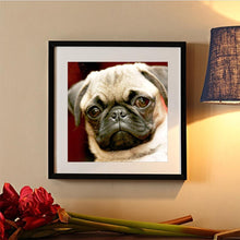 Load image into Gallery viewer, Doggie Ki 30x30cm(canvas) full round drill diamond painting
