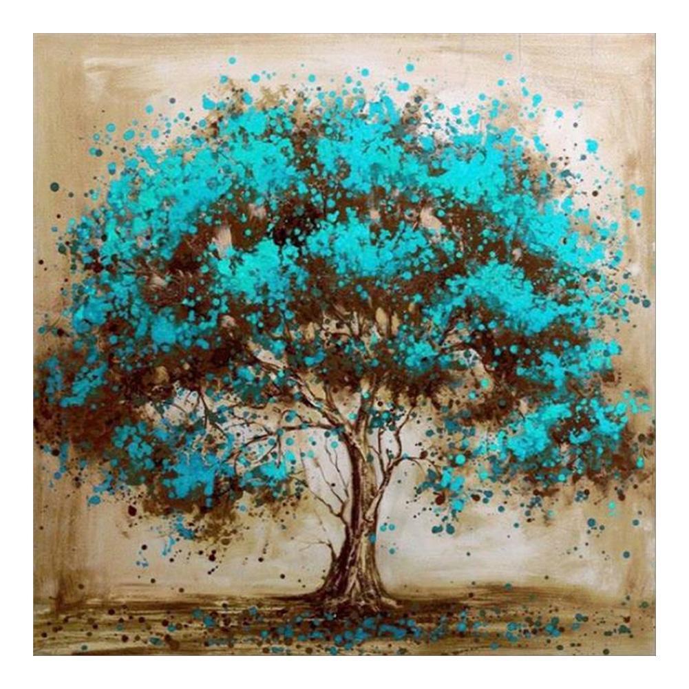 Lush Tree 30x30cm(canvas) full round drill diamond painting