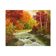 Load image into Gallery viewer, Four Season Scenery 30x25cm(canvas) full round drill diamond painting
