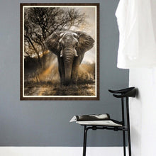 Load image into Gallery viewer, Elephant 40x30cm(canvas) full round drill diamond painting

