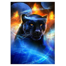 Load image into Gallery viewer, Panther 30x40cm(canvas) full round drill diamond painting
