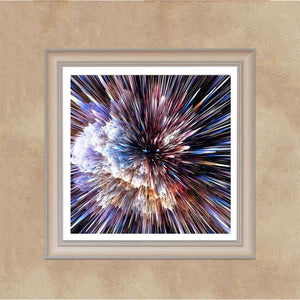 Fireworks 30x30cm(canvas) full round drill diamond painting