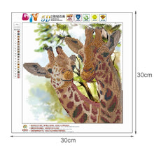 Load image into Gallery viewer, Deer 30x30cm(canvas) partial round drill diamond painting
