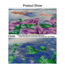 Load image into Gallery viewer, Sunset Wine Cup 30x40cm(canvas) partial round drill diamond painting
