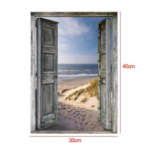 Load image into Gallery viewer, Beach Door 40x30cm(canvas) full round drill diamond painting
