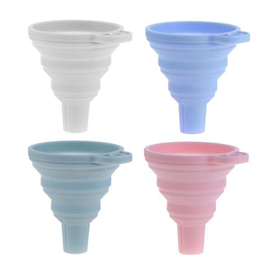 5 Colors Diamond Painting Tools Collapsible Round Funnel Silica Gel Multi-function for Diamond Painting