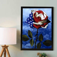 Load image into Gallery viewer, Rose 30x38cm(canvas) partial round drill diamond painting
