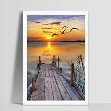 Load image into Gallery viewer, The Sea 40x30cm(canvas) full round drill diamond painting
