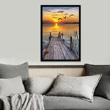 Load image into Gallery viewer, The Sea 40x30cm(canvas) full round drill diamond painting
