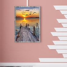 Load image into Gallery viewer, The Sea 40x30cm(canvas) full round drill diamond painting

