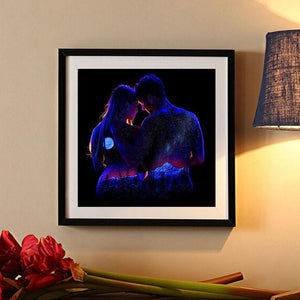 Couple Lovers 30x30cm(canvas) full round drill diamond painting