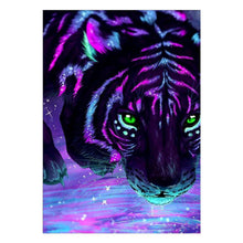 Load image into Gallery viewer, Tiger 30x40cm(canvas) full round drill diamond painting

