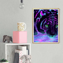 Load image into Gallery viewer, Tiger 30x40cm(canvas) full round drill diamond painting
