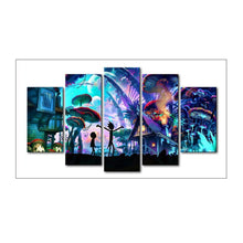 Load image into Gallery viewer, Underwater World 5-pictures 95x45cm(canvas) full round drill diamond painting
