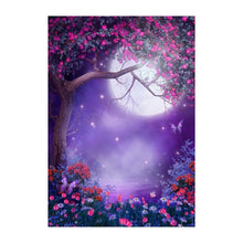 Load image into Gallery viewer, Moon Tree 40x30cm(canvas) full round drill diamond painting
