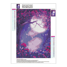 Load image into Gallery viewer, Moon Tree 40x30cm(canvas) full round drill diamond painting
