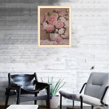 Load image into Gallery viewer, Peony 30x25cm(canvas) full round drill diamond painting
