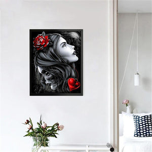 Beauty Witch 30x40cm(canvas) full round drill diamond painting