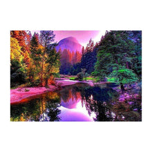 Load image into Gallery viewer, Romantic Landscape 40x30cm(canvas) full round drill diamond painting
