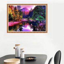 Load image into Gallery viewer, Romantic Landscape 40x30cm(canvas) full round drill diamond painting
