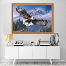 Load image into Gallery viewer, Flying Eagle 40x30cm(canvas) full round drill diamond painting
