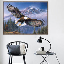 Load image into Gallery viewer, Flying Eagle 40x30cm(canvas) full round drill diamond painting
