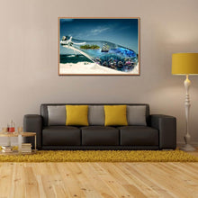 Load image into Gallery viewer, Sea Bottle 30x40cm(canvas) full round drill diamond painting
