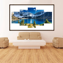 Load image into Gallery viewer, Blue Sea Sky 5-pictures 95x45cm(canvas) full round drill diamond painting
