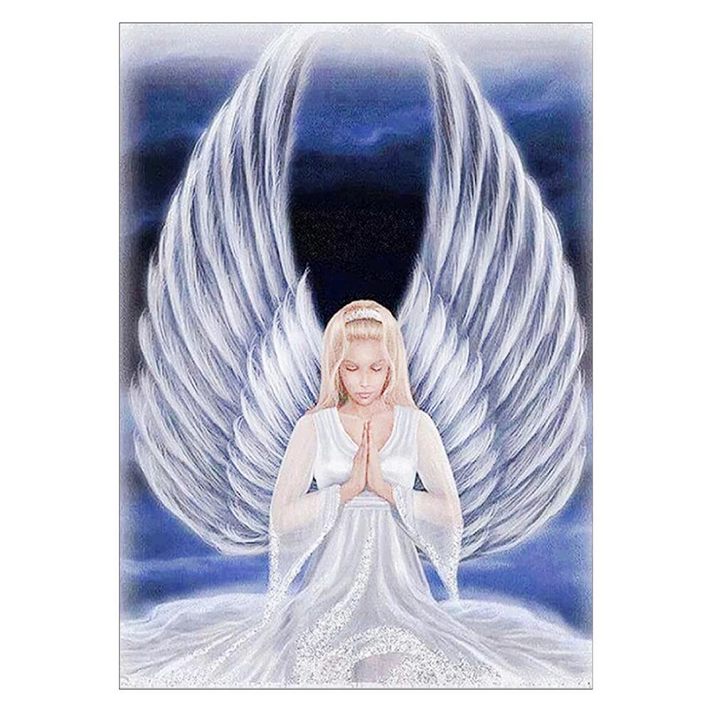 Angel Wings 40x30cm(canvas) full round drill diamond painting