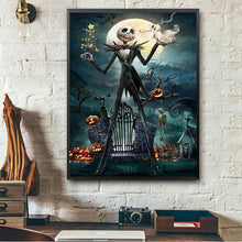 Load image into Gallery viewer, Halloween Devil 30x40cm(canvas) full round drill diamond painting
