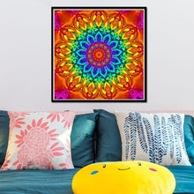 Load image into Gallery viewer, Retro Flowers 30x30cm(canvas) full round drill diamond painting
