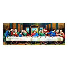 Load image into Gallery viewer, The Last Supper 80x30cm(canvas) full round drill diamond painting

