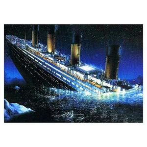Titanic 30x40cm(canvas) full round drill diamond painting