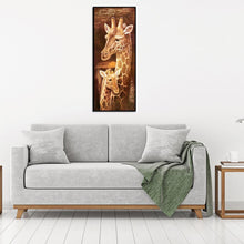 Load image into Gallery viewer, Deer 25x55cm(canvas) full round drill diamond painting

