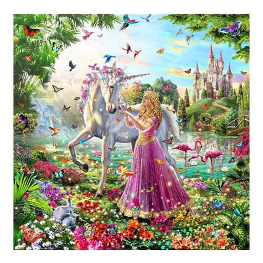 Colorful World 30x30cm(canvas) full round drill diamond painting