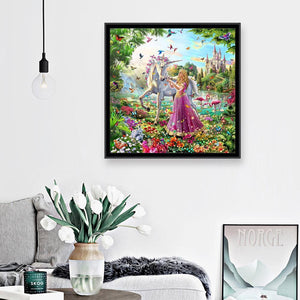 Colorful World 30x30cm(canvas) full round drill diamond painting