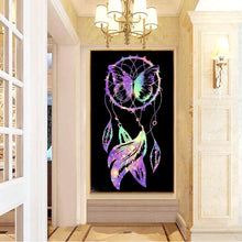 Load image into Gallery viewer, Dream Catcher 30x48cm(canvas) full round drill diamond painting
