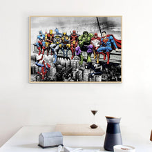 Load image into Gallery viewer, Heroic Alliance 40x30cm(canvas) full round drill diamond painting
