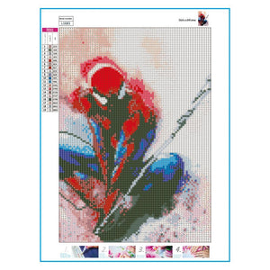 Spider-man 30x40cm(canvas) full round drill diamond painting