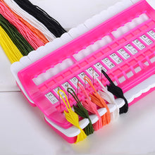 Load image into Gallery viewer, 30 Holes Cross Stitch Needles Holder DIY Embroidery Floss Thread Organizer
