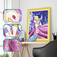 Load image into Gallery viewer, Abstract 50x40cm(canvas) beautiful special shaped drill diamond painting
