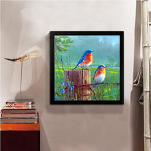 Load image into Gallery viewer, Standing Birds 30x30cm(canvas) full round drill diamond painting
