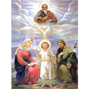 Holy Angels 40x30cm(canvas) full round drill diamond painting