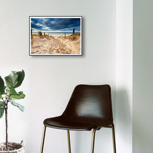 Beach 40x30cm(canvas) full round drill diamond painting