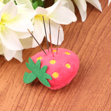 Load image into Gallery viewer, Strawberry Sewing Needle Inserting Holder Cross Stitch Pincushion (10pcs)
