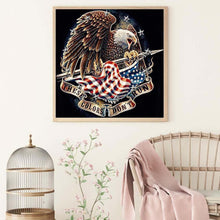 Load image into Gallery viewer, Flying Eagle 30x30cm(canvas) full round drill diamond painting
