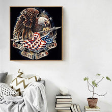 Load image into Gallery viewer, Flying Eagle 30x30cm(canvas) full round drill diamond painting
