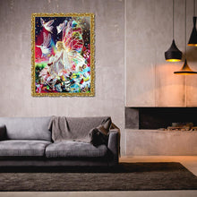 Load image into Gallery viewer, Fairy 40x30cm(canvas) beautiful special shaped drill diamond painting
